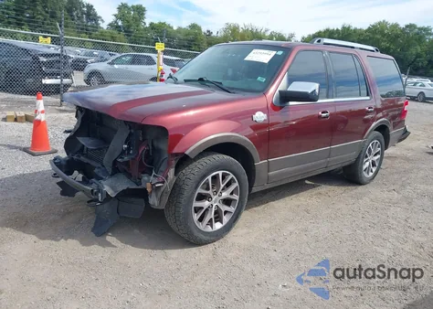 2015 Ford Expedition King Ranch z USA, uszkodzony, nr VIN 1FMJU1JT3FEF27982